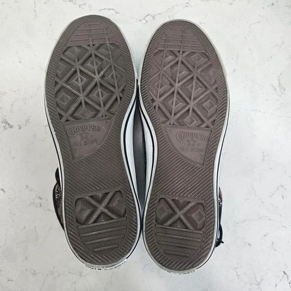 Converse Chuck Taylor All Star Tiger Sequin High Tops Women's Sz 9 Mens 7 - Picture 12 of 14